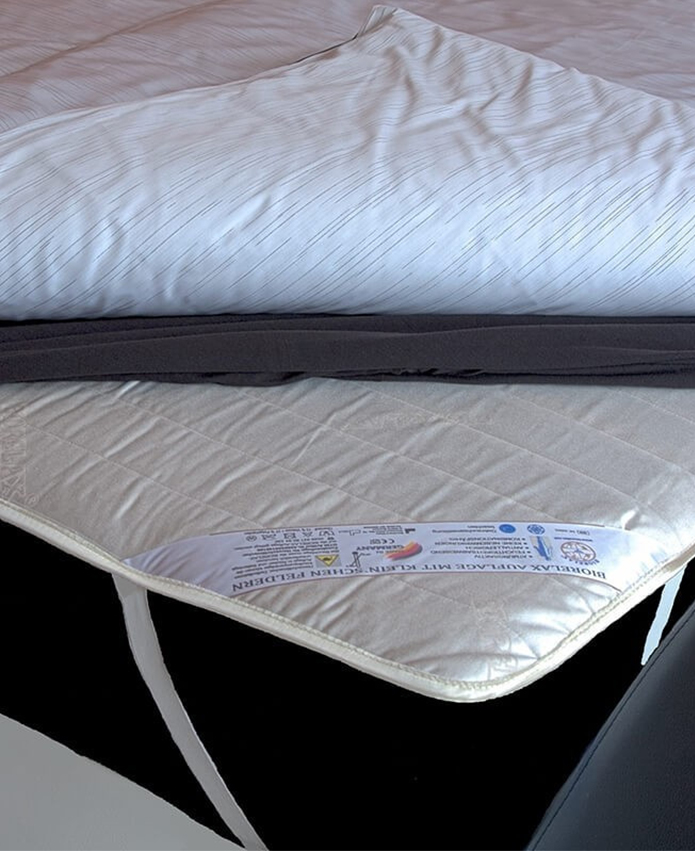 BIORELAX® Schlafauflage für Matratzen mit Kleinschen Feldern®